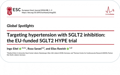 The first publication of the SGLT2 HYPE project is now available in the European Heart Journal (CardioPulse)!